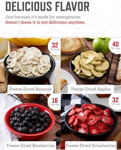 READYWISE Emergency Food Survival Supply Fruit Bucket 120 Servings - Image 6