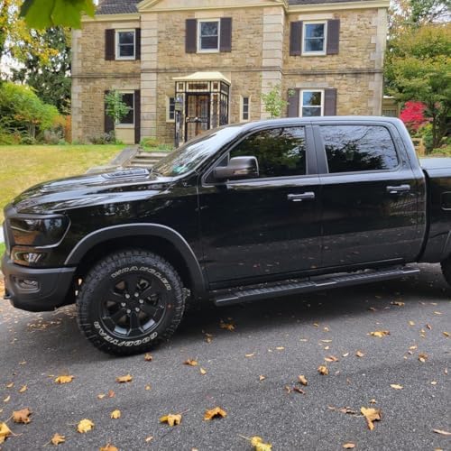 COMNOVA 6" Running Boards Compatible with 07-18 Silverado/Sierra 1500 Crew Cab, 07-19 2500 3500HD, 2019 LD/Limited Crew Cab. Silverado Nerf Bars Side Steps(Incl. 8 Brackets) - Image 4