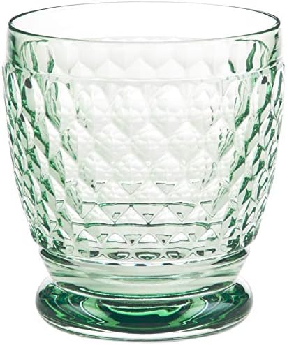 Villeroy & Boch Boston Old-Fashioned Glasses Set of 4, Green by Unknown