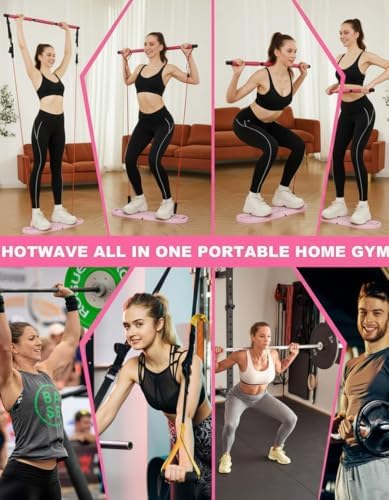 HOTWAVE Push Up Board, Portable PushUp Board, Foldable 20 in 1 Push Up Bar - Image 3