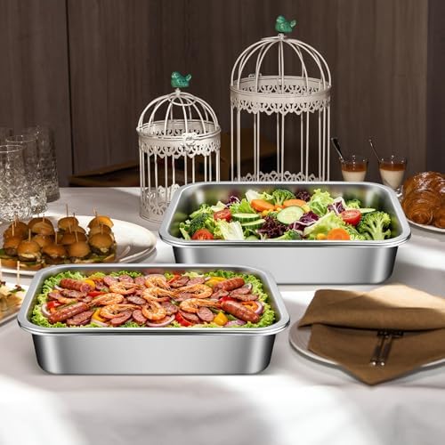 3-Set Shrimp Cocktail Serving Dish, Chilled Serving Trays with Ice Tray - Image 6
