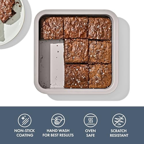OXO Good Grips Non-Stick Pro Ceramic Coated 9-Inch Square Cake Pan - Image 2