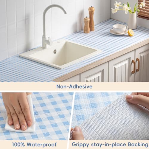 Shelf Drawer Liner Non-Slip, Non-Adhesive Cabinet Liners, 11.8IN x 20FT - Image 7