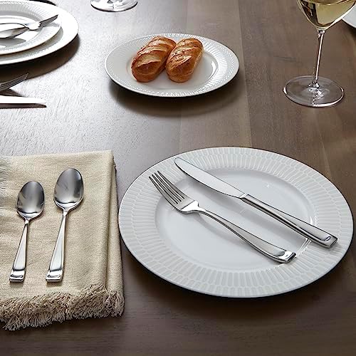 Oneida Moda Dinner Spoons Silverware Set for 4, Flatware - Image 4