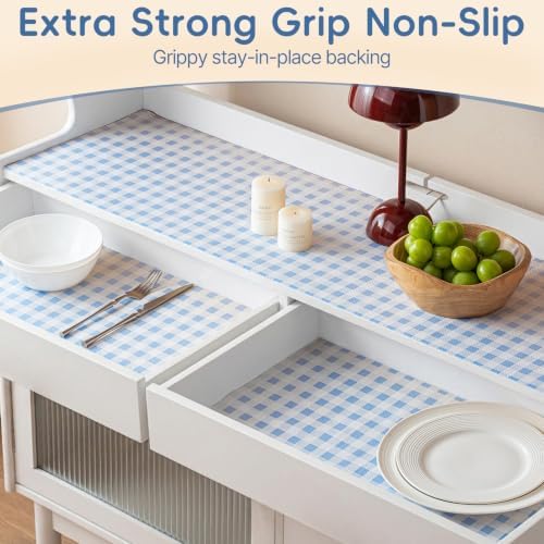 Shelf Drawer Liner Non-Slip, Non-Adhesive Cabinet Liners, 11.8IN x 20FT - Image 2