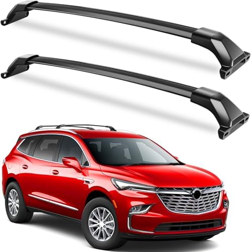 KINGGERI 300lbs Roof Rack Cross Bars for Buick Enclave 2018-2024 by KINGGERI