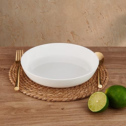 Mikasa Samantha Bone China Lightweight Chip Resistant Set of 4 Pasta Bowls Set, 9 Inch - Image 6