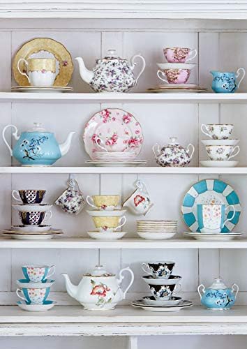 Royal Albert 100 Years 1900-1940 Plate Set, 8", Mixed Patterns, 5-Piece - Image 3