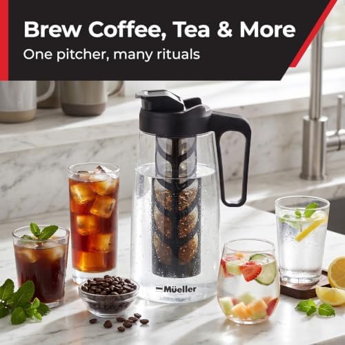 MUELLER HOME Cold Brew Coffee Maker, 64 oz Tritan Fortified Pitcher - Image 7