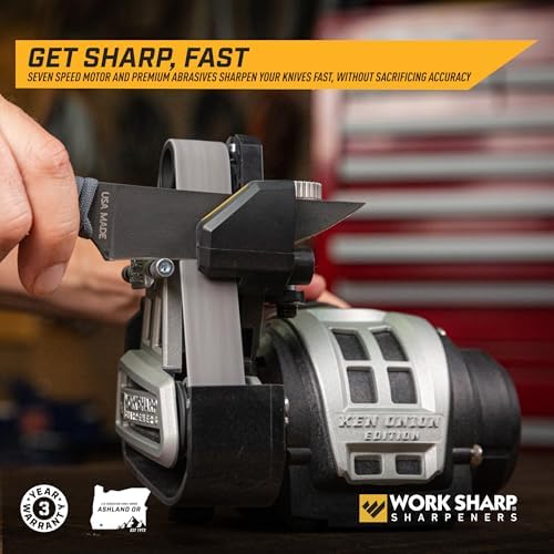 Work Sharp Ken Onion Knife Sharpener Tool - Adjustable Knife Sharpening System - For Knives, Scissors, Serrated Blades, & Tools - Image 5
