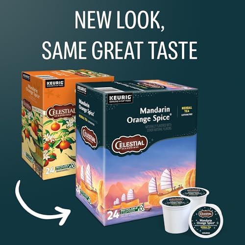 Mandarin Orange Spice Herb Tea K-Cups, 96/Carton - Image 2