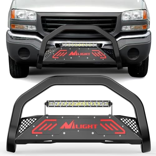 Nilight Bull Bar for 1999-2006 Chevy Silverado & GMC Sierra (07 Classic) by Nilight