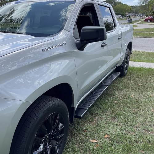 COMNOVA Running Boards for 2007-2018 Chevy Silverado Crew Cab(Diesel Model) - Image 2