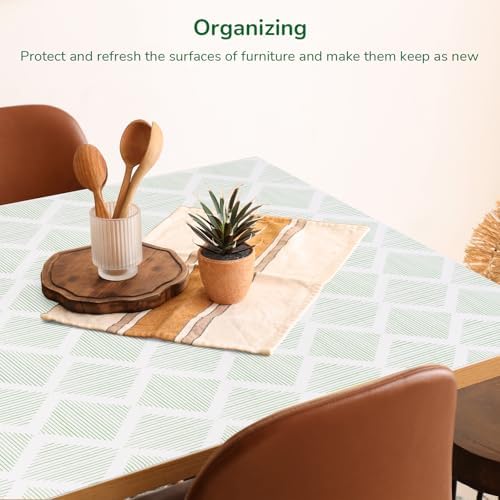 Green Drawer and Shelf Liner for Kitchen Non-Adhesive 17.5In x 20FT - Image 5