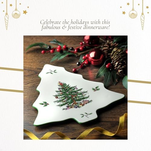 Spode Christmas Tree Tree-Shaped Trivet - Image 6