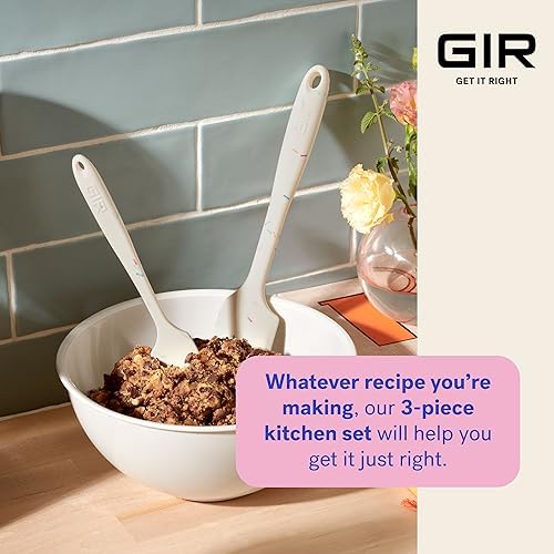 GIR: 3-Piece Silicone Ultimate Kitchen Utensils Set – Slate - Image 5