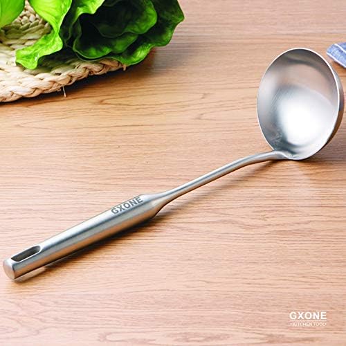 Soup Ladle,304 Stainless Steel Cooking Ladle with Long Handle,3.9 Inch - Image 5