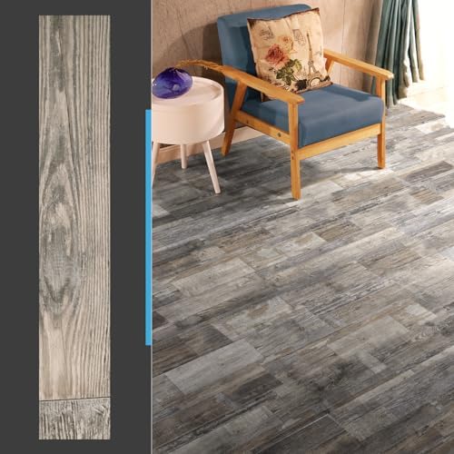 Art3d 36-Pack Wood Texture Peel and Stick Vinyl Flooring Tiles, Aged Wood - Image 4