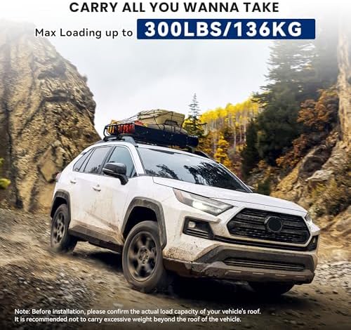 FLYCLE 300Lbs Roof Rack Cross Bars for 2019-2025 Rav4 Adventure/TRD - Image 3