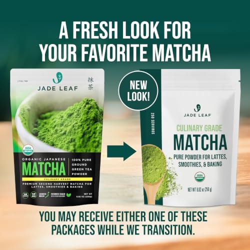 Jade Leaf Matcha Powder, Organic Culinary Grade, 250g / 8.8oz - Image 3