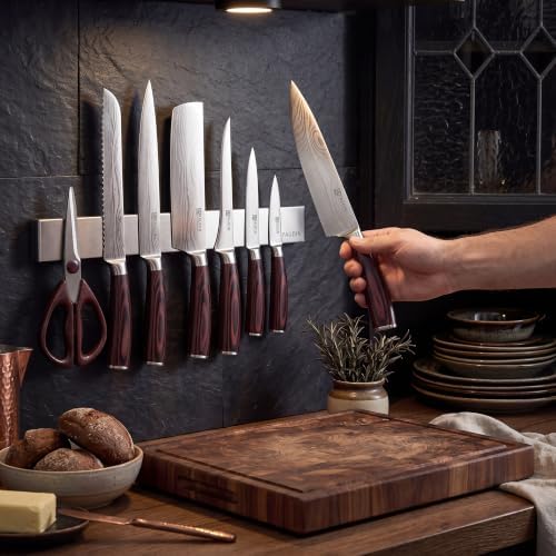 PAUDIN Knife Magnetic Strip, 18 Inch Stainless Steel Knife Holder - Image 2