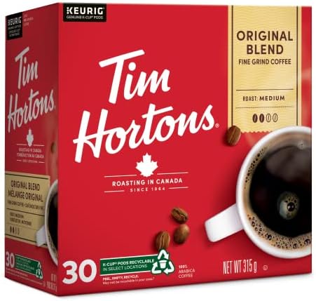 Tim Hortons Single Serve Coffee Original Blend K-Cup Pods for Keurig Coffee Makers (30 K-Cups) - Image 3