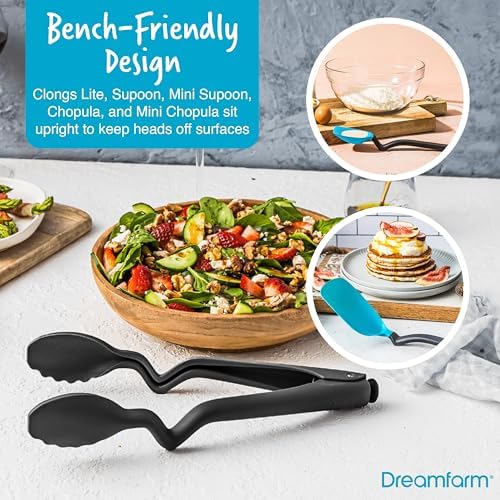 Dreamfarm – Everyday Kitchen Essentials – Dreamfarm Blue – BlueBlack, Set of 5 - Image 3