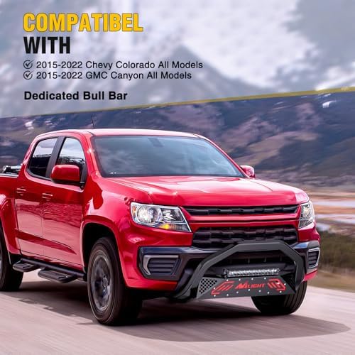 Nilight Bull Bar for 2015-2022 Chevy Colorado & GMC Canyon (Not fit ZR2) - Image 3