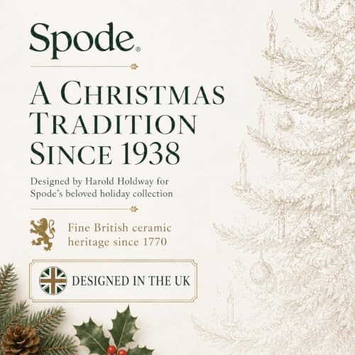 Spode – Christmas Tree – Christmas Tree Sculpted Square Dish - Image 7
