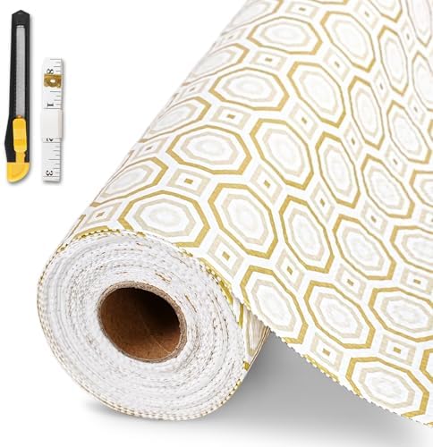 Drawer and Shelf Liner for Kitchen Cabinet Non-Adhesive 24in x 10FT by GTJ