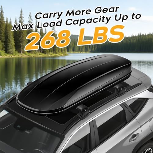 Powerty Roof Rack Cross Bars for 2021-2026 KIA Sorento/Sorento Hybrid Accessories with Flush Side Rails, 268 LBS Heavy Duty Anti-Theft Lockable Roof Rails Crossbars Luggage Racks (NOT for X-Line) - Image 6