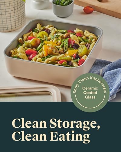 Caraway Glass Food Storage Container with Lid - Image 2