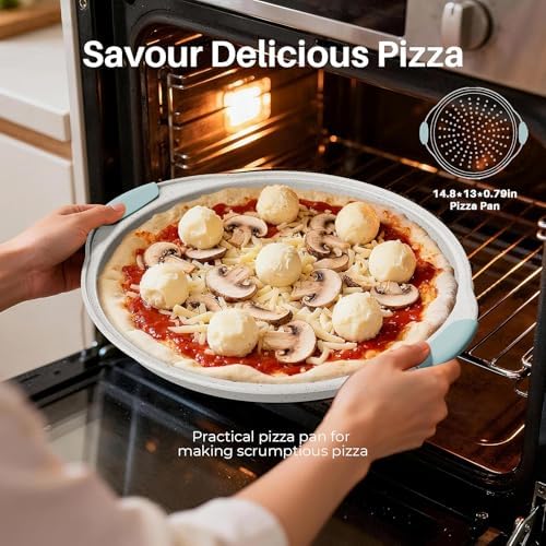 11-Piece Non-Toxic Bakeware Set – Nonstick, Stackable & Oven Safe Pans set - Image 5