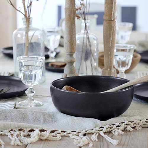 Casafina Ceramic Stoneware 10" x 4", 101 oz Serving Bowl - Pacifica Collection, Cayenne | Microwave & Dishwasher Safe Dinnerware | Food Safe Glazing | Restaurant Quality Serveware - Image 3