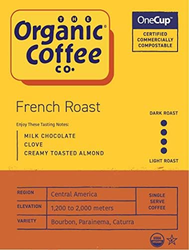 The Organic Coffee Co. French Roast K-Cup Compatible Coffee Pods, 80 ct - Image 2