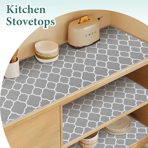 Shelf Liners for Kitchen Cabinets 12in x 20FT Non Adhesive Drawer Liner - Image 3