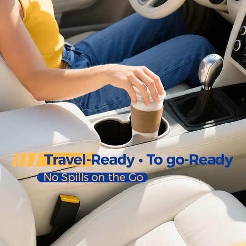Fit Meal Prep 500 Pack 20 oz Disposable Coffee Cups with Lids, Sleeves, Leak-Proof To Go Coffee Cups with Lids, Durable Hot Paper Cups for Home, Office, Party, Business - Image 5