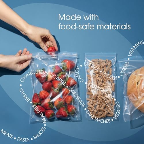 6” X 9” (1000 Count) 2 Mil Clear Reclosable Zip Plastic Poly Bags - Image 4