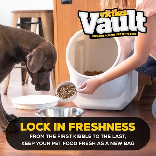 Vittles Vault Airtight Stackable Pet Food Storage Container Up to 60lbs - Image 3