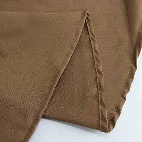 Balsa Circle 100 pcs 17-Inch Taupe Polyester Table Napkins Reusable Washable Wedding Party Dinner Linens Tableware Supplies - Image 6