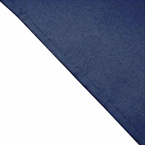 10 pcs 17-Inch Navy Blue Polyester Table Napkins Reusable Washable Wedding Party Dinner Linens Tableware Supplies - Image 2