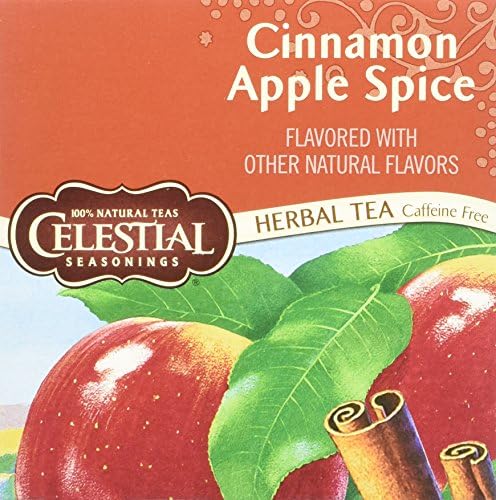 Celestial Seasonings Cinnamon Apple Spice Herbal Tea, Single-Serve Keurig K-Cup Pods, 72 Count - Image 6