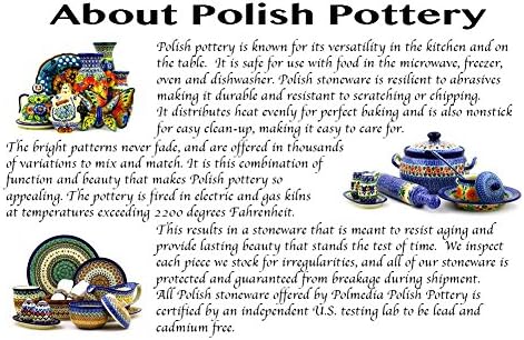 Polish Pottery Utensil Holder - Maraschino - Image 6