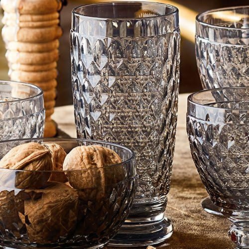 Villeroy & Boch Boston Smoke Crystal Highball Glasses, Set of 4 - Image 3