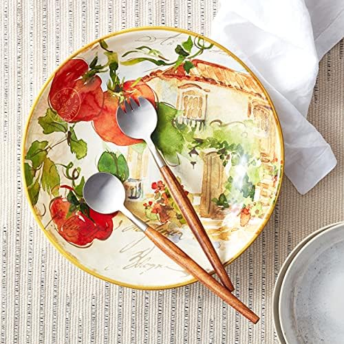 Certified International Corp 23676 Serving/Pasta Bowl 13" x 3", Multicolor - Image 5