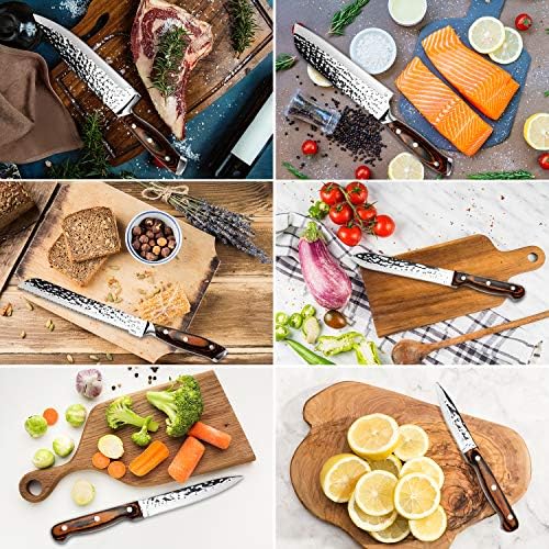15 Pieces Kitchen Knife Set with Block and Sharpener - Image 6