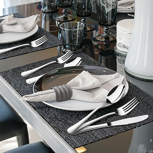 Silverware Set for 12,60 Piece Stainless Steel Flatware Utensil Cutlery Set - Image 4